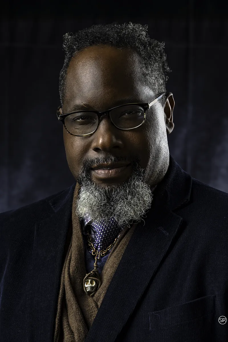 Distinguished gentleman portrait with artistic styling - SJRIMAGES